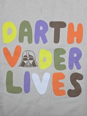 Disney X Amazon | Star Wars Darth Vader Lives Crewneck Terry Sweater Sz Md *NWT
